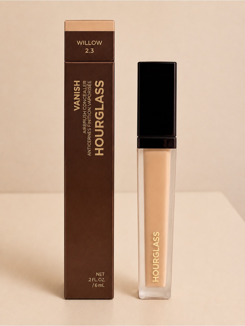 Hourglass Vanish Airbrush Concealer — Willow 2.3 (Neutral Light Beige)